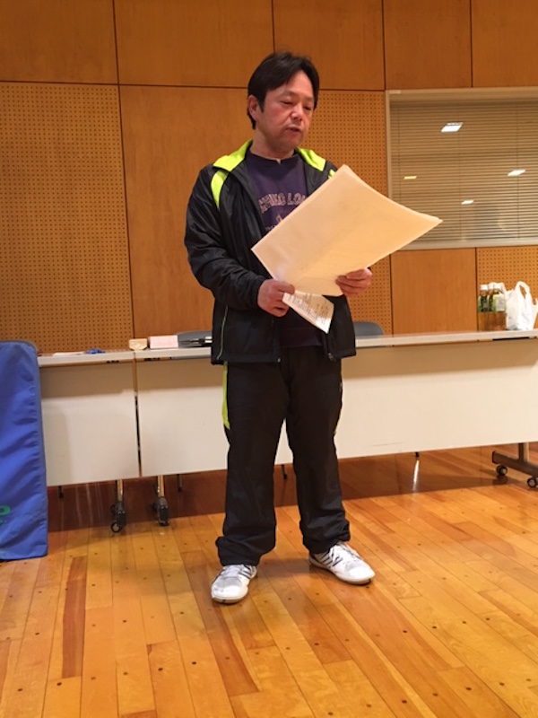 開会式(審判長ルール説明)